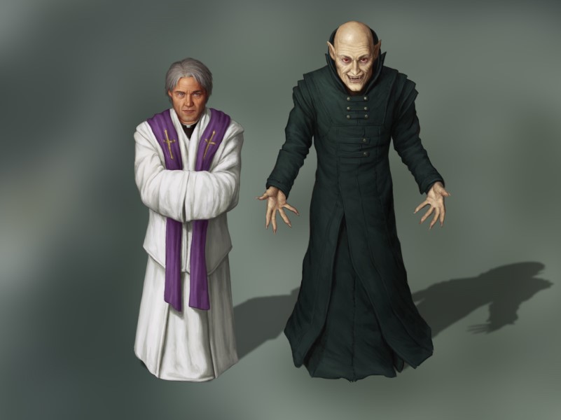 Le prêtre et le vampire